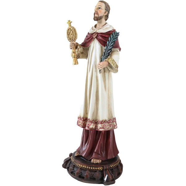 Trinx Catholic Saint Raymond Nonnatus Holding Monstrance And Martyr''s Palm Branch In Religious